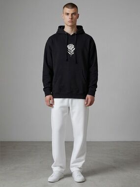 Elevation Worship Hoodie Small Black Graphic Pullover‎ Graves into Gardens